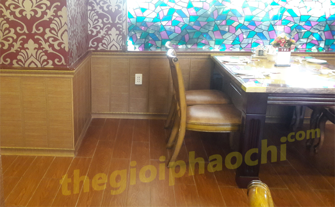 Nghiệm thu hạng mục CHỈ NHỰA HÀN QUỐC nhà hàng 7 kỳ quan